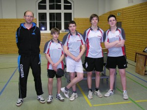 Tischtennis Bezirksmeister Dresden Jugend U18