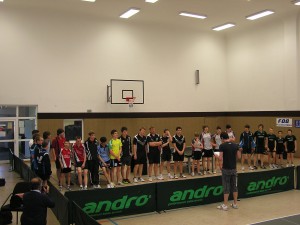 SG Weißig (Dresden) bei der Sächsischen Landesmeisterschaft Tischtennis