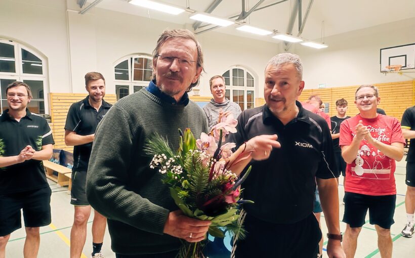 Wir verabschieden unseren bisherigen Vorsitzenden Reini